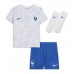 Cheap France Matteo Guendouzi #6 Away Football Kit Children World Cup 2022 Short Sleeve (+ pants)